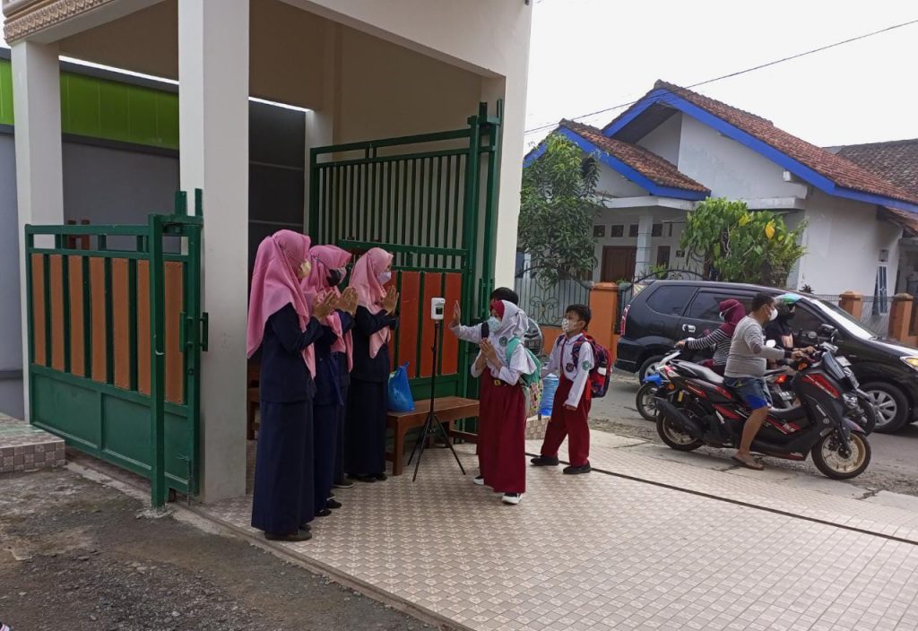 Awal Semester Genap, SD NU Master Siap Vaksinasi