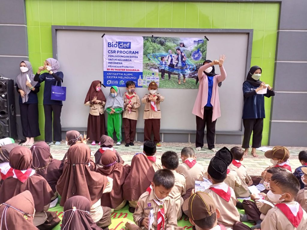 Tingkatkan PHBS di Sekolah Melalui Program CSR