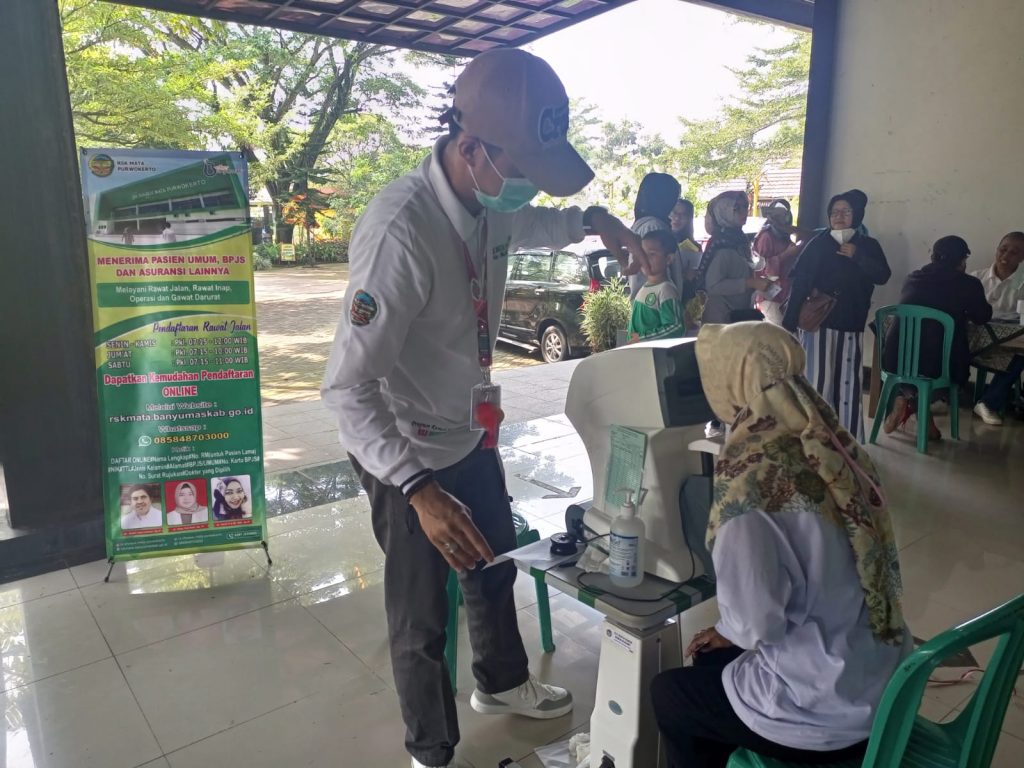 Puncak Kegiatan Harlah, Gelar Cek Kesehatan dan Screening Mata Gratis